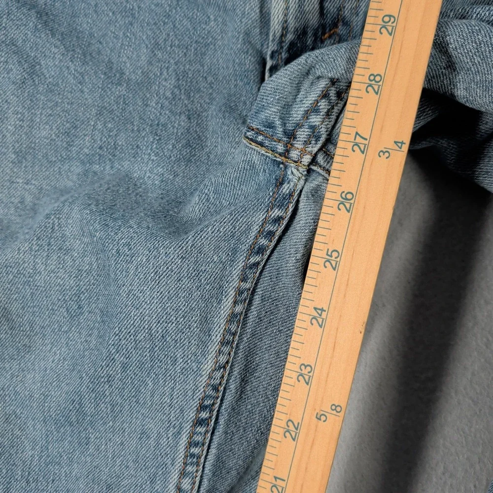 Levi's 550‎ Jeans Men's 42x29 Light Wash Denim Relaxed Fit Straight